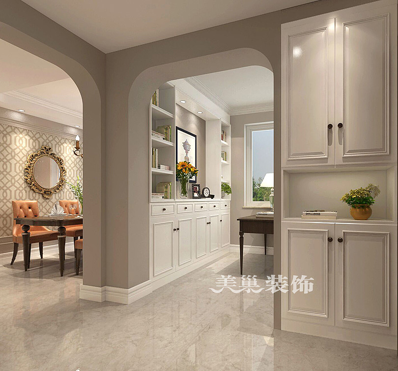 鄭州瀚宇天悅四室兩廳樣板間裝修設計圖